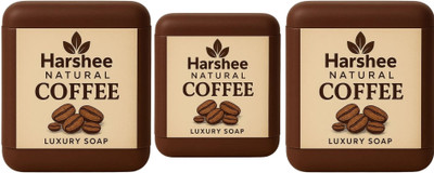 Harshee Natural coofee soap pck 3(3 x 100 g)