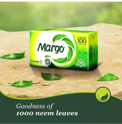 Margo NEEM SOAP 100G PACK OF 5 PC(5 x 100 g)