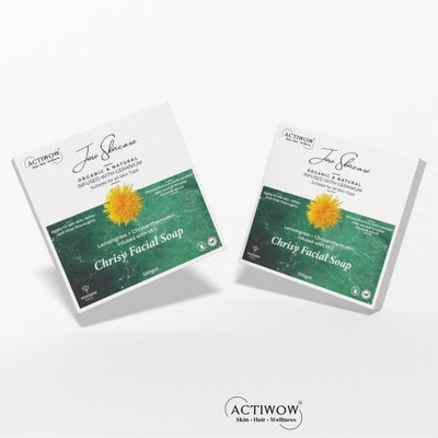 ACTIWOW Jiore Chrisy Soap Detoxifying Multani Mitti for Clear Complexion JS01(2 x 100 g)