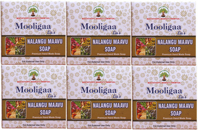 MOOLIGAA Premium Hand Made Soap(6 x 75 g)