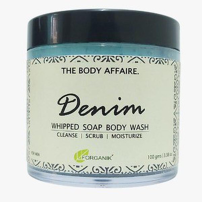Forganik HANDMADE Denim Deo Whipped Soap(100 g)