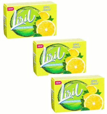 Liril Lime and Tea Tree Oil Soap, 100G*3(3 x 100 g)