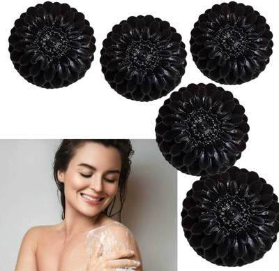 Dr. NAvadiya Activated Charcoal Soap for face and Body Wash /5(5 x 100 g)