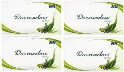 H&H Dermadew soap (75gm) pack of 4(4 x 18.75 g)