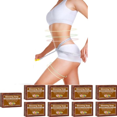 CHITAKSH Fat Burning Weight Loss Soap, Slimming Soap (100 g)(9 x 100 g)