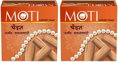 moti Sandal Luxury Soap - 150g (Pack Of 2)(2 x 150 g)