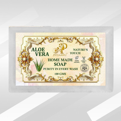 Pihaaru Aloe Vera Essence Soap – Soft Glow Everyday Cleanser(100g)](100 g)