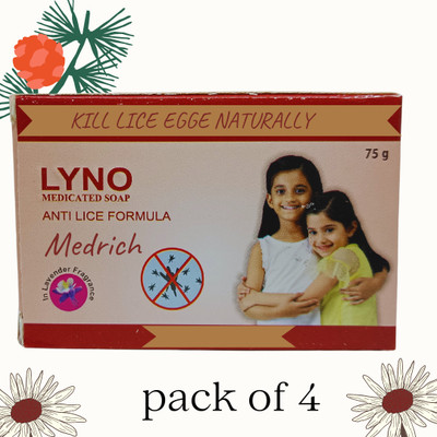 MEDRICH ANTILICE SOAP 75GM(4 x 75 g)