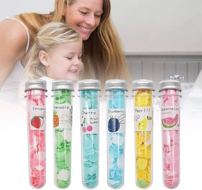 Trendy Styler proffesional Travel Soft Paper Soap Flower Design Tube Shape Bottle(6 x 10 g)