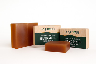 eyuxee organic home made rose soap(2 x 100 g)