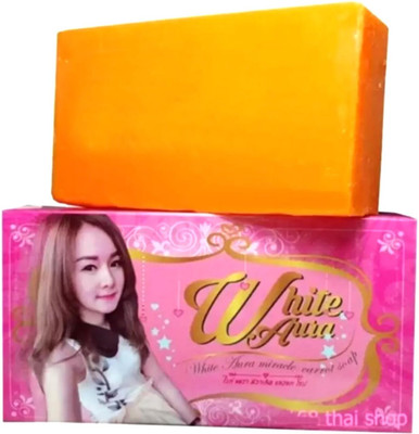 LUGIST WHITE AURA Miracle Carrot Soap For Anti freckles(100 g)