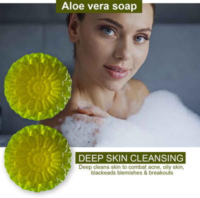 Groovy Moisturizing Aloe Vera Soap (100GM) (PACK OF 2)(2 x 100 g)