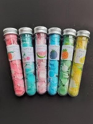 we ensign 6Tube Bottles of Disposable Hand Wash Cleaning Paper Soap,Travel Soap(6 x 4 g)
