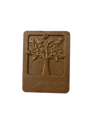 AC DESIGN Baby Soap Organic & Homemade|Soft & Safe for Baby Skin One Leaf Flower Brown(10 g)