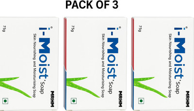 MRHM i Moist Soap Skin Nourishing and Moisturising Soap Pack of 3(3 x 75 g)