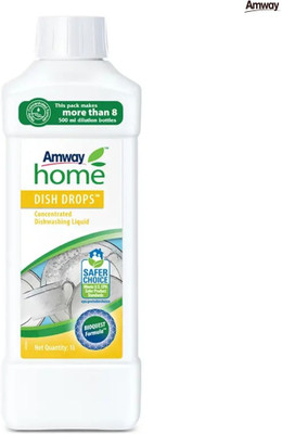 Amway Home Dish Drops Liquid for Safe and Gentle Dishwashing(1000 g)