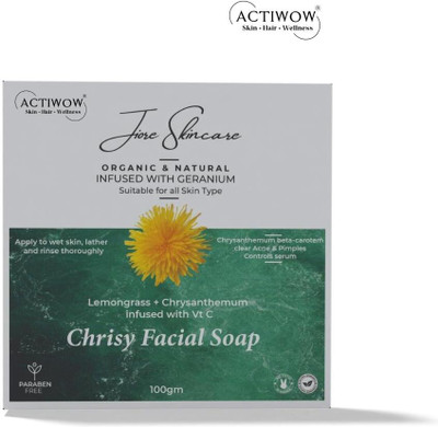 ACTIWOW Jiore Chrisy Soap Rejuvenating Amla for Oil Control(100 g)