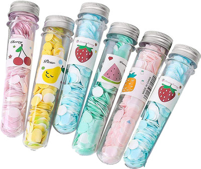 NG MART FRUITS TRAVEL TUBE SHAPE SOAP FOR TRAVEL, POCKET SOAP PACK OF - 7(7 x 25 g)