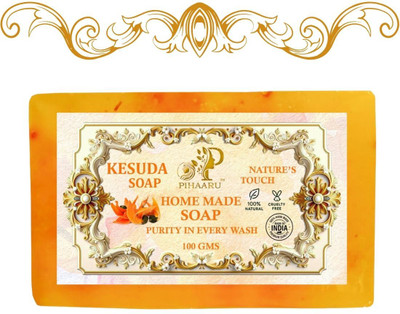 Pihaaru Kesuda Bliss Soap Handmade Luxury Bath Bar (100g)/(100 g)