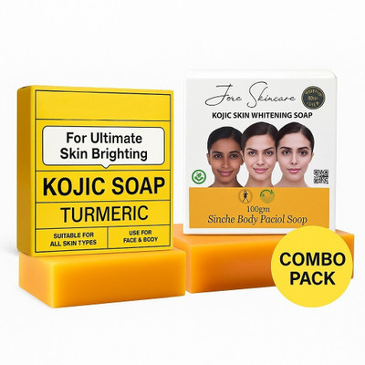 PINKIN Kojic Acid Soap And Magic Soap Combo(2 x 100 g)