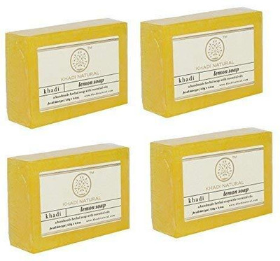 KHADI NATURAL lemon soap(4 x 125 g)