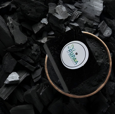 Rupaa rel charcoal soap(2 x 100 g)