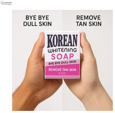 ACTIWOW Korean Soap for Fairness & Glow(100 g)