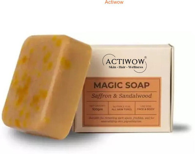 ACTIWOW Magic Soap Tulsi Breeze Bar for Everyday Purity(100 g)