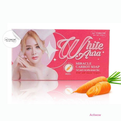 ACTIWOW White Aura Refresh Green Apple Soap for Oily Skin(100 g)