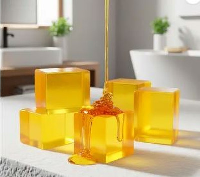 mihai Transparent Organic Soap Base(Made with Honey & Glycerin)(500 g)