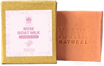 Kaaya Natural Rose Goat Milk Handmade Soap(100 g)