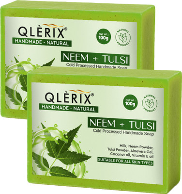 QLERIX QL_NEEM & TULS_ SOAP_PACK 2(2 x 100 g)