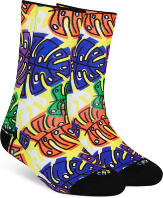 Dynamocks Men Printed Mid-Calf/Crew