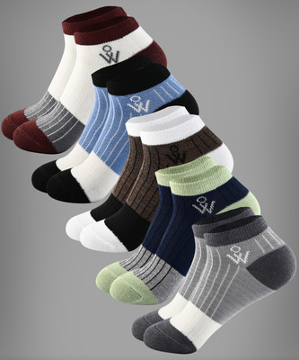 WOXEN Men Ankle Length(Pack of 5)