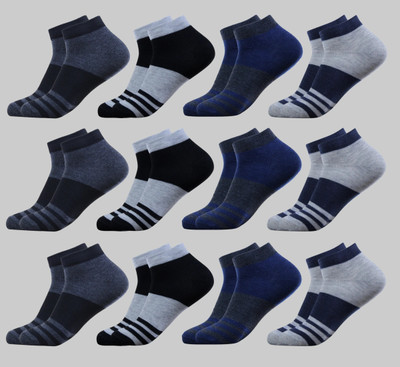 BLESSICA Men Ankle Length(Pack of 12)