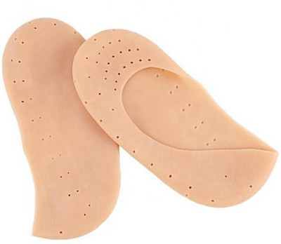 Masox Store Full Length Silicone Foot Protector Moisturizing Socks for Heel Cracks Pad K4 Heel Support