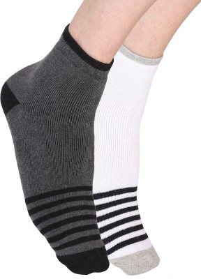 BodyCare Men Striped Ankle Length(Pack of 2)