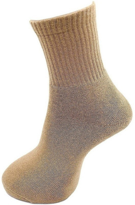 Akeeta Men Solid Calf Length
