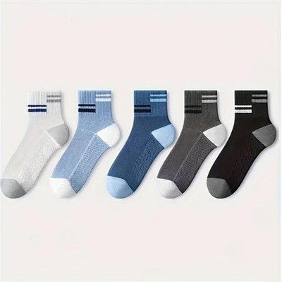 Anjani Creation Men & Women Self Design Ankle Length(Pack of 5)