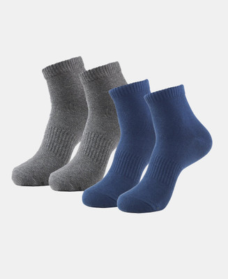 JOCKEY 7106 Compact Cotton Elastane Stretch Men Solid Ankle Length(Pack of 2)