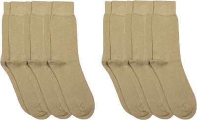 Akeet Trend Men Solid Calf Length(Pack of 6)