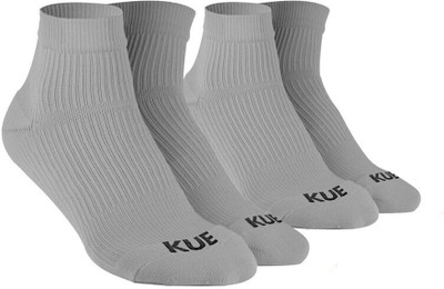KUE Unisex Solid Ankle Length(Pack of 2)