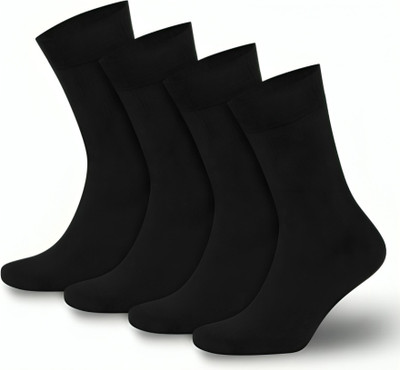 soxsense Men Solid Ankle Length(Pack of 4)