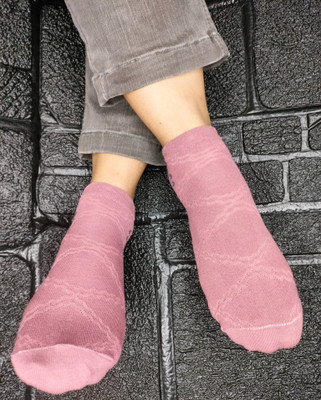 Sting Bee Women Solid Ankle Length(Pack of 4)