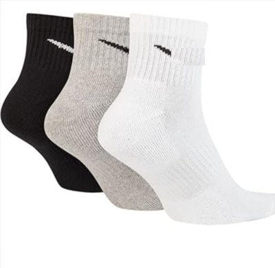 Radhakrishan Unisex Solid, Self Design, Printed Ankle Length(Pack of 3)