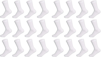 MUKHAKSH Men Solid Calf Length(Pack of 24)