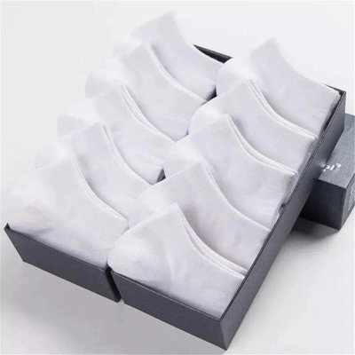 MAMU Men Solid Ankle Length(Pack of 10)
