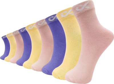 XJARVIS Women Solid Ankle Length(Pack of 9)