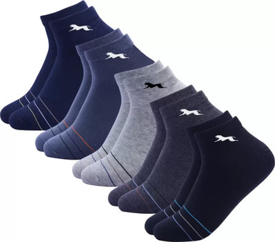 Whippet Men & Women Solid Ankle Length(Pack of 5)