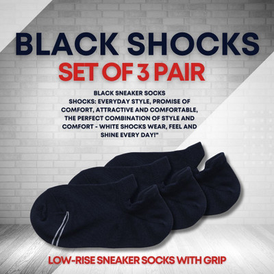 RB SHOP Men Solid Ankle Length(Pack of 3)